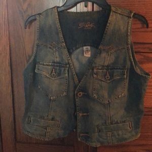 Denim vest